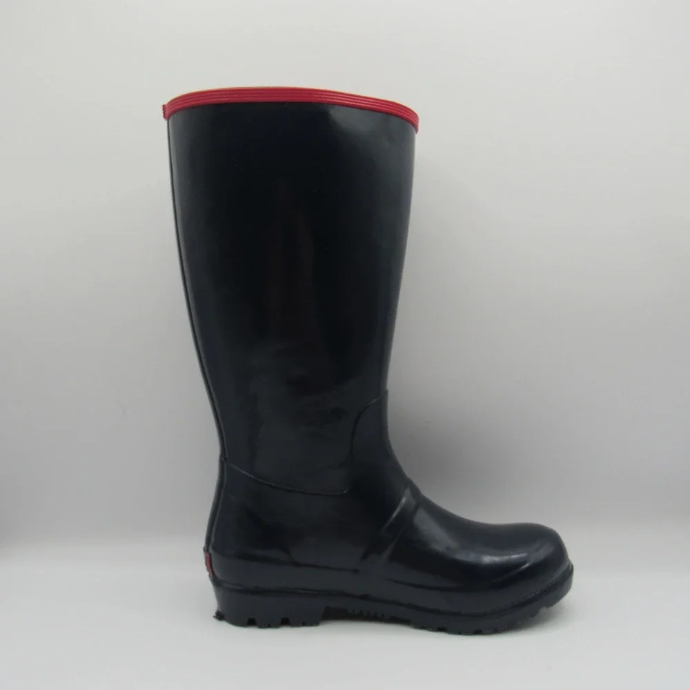 Polo Ralph Lauren Rain Boots Kids 2 Navy Blue Excellent Waterproof Big Pony Logo